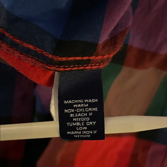 Bonobos Plaid Long Sleeve Button Down Dress Shirt Men’s Size Medium - Picture 6 of 6